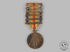 United States. A World War I Victory Medal, 5 Clasps