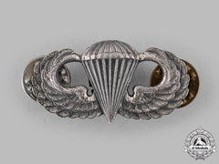 United States. A Basic Parachutist Badge, C.1945