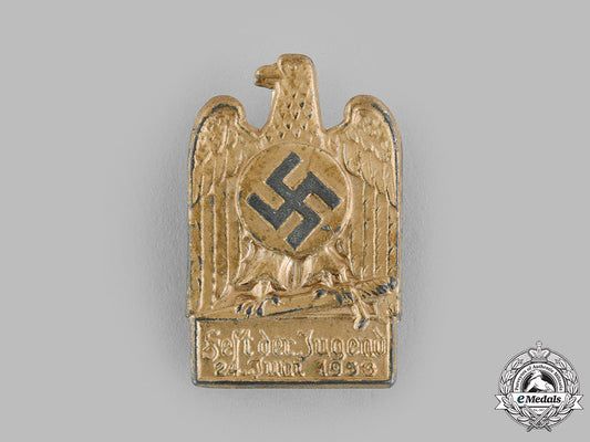 germany,_hj._a1933_youth_festival_event_badge_m19_15399