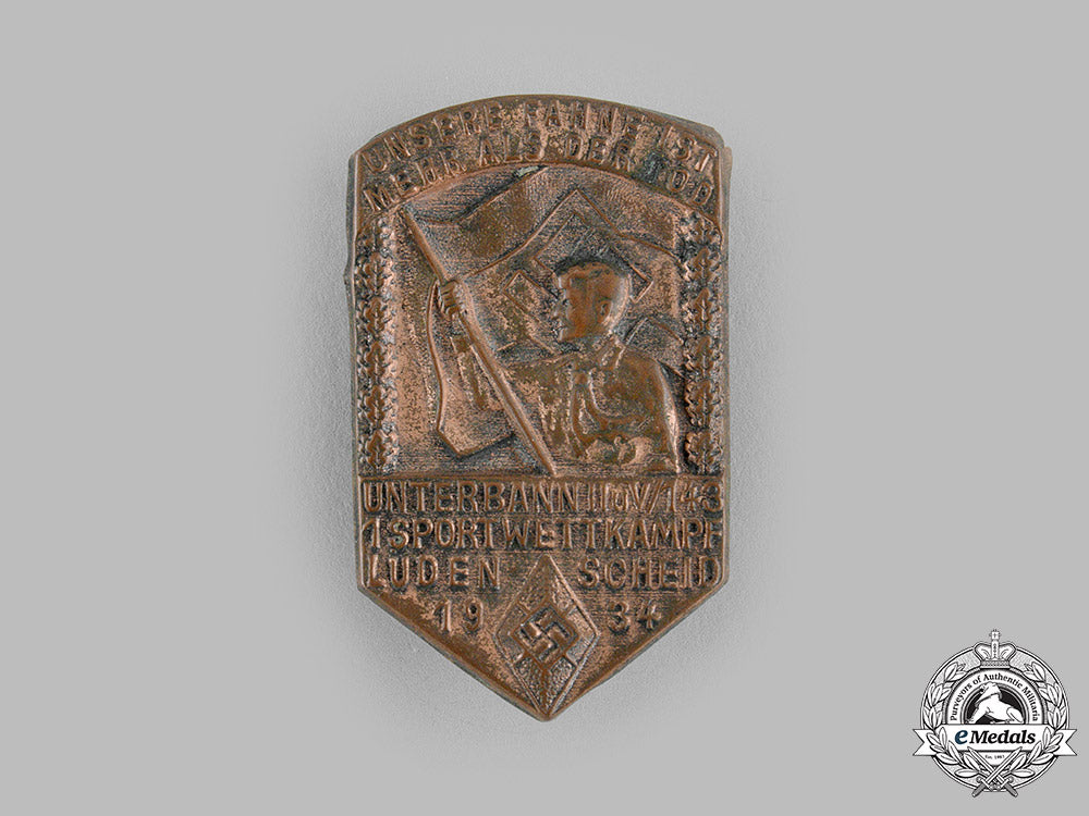 germany,_hj._a1934_hj_lüdenscheid_sports_competition_badge_m19_15401