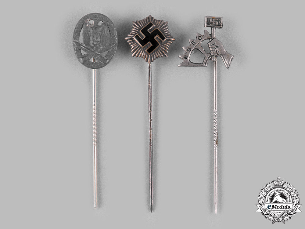 germany,_third_reich._a_group_of_third_reich_period_stick_pins_m19_15422