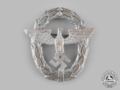 Germany, Ordnungspolizei. A First Pattern Police Cap Eagle Insignia