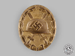 Germany, Wehrmacht. A Wound Badge, Gold Grade, By The Vienna Mint