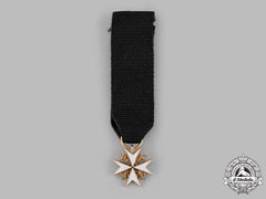 United Kingdom. An Order Of St. John, Miniature In Gold