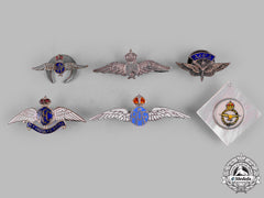 United Kingdom. A Lot Of Six Air Force Sweetheart Badges