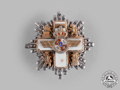 Spain, Constitutional Monarchy. A Miniature Order Of Aeronautical Merit, Ii Class Breast Star C.1975