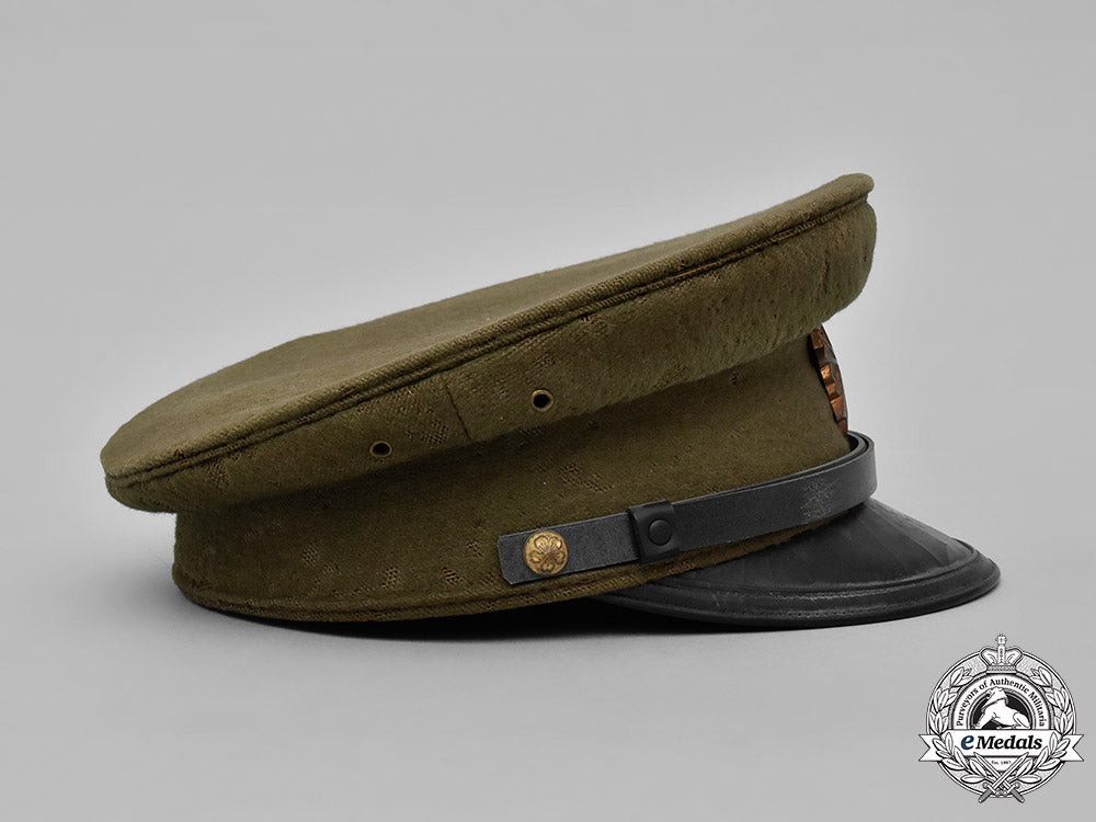 japan,_imperial._an_imperial_japanese_army_em/_nco’s_visor_cap,_c.1920_m19_1580