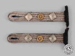 Germany, Kriegsmarine. A Set Of Oberfähnrich Engineer Shoulder Boards