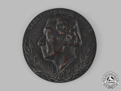 Germany, Third Reich. A Large Carl Friedrich Zelter Bronze Plaque