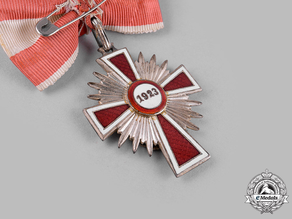 austria,_i_republic._an_honour_decoration_of_the_red_cross,_ii_class_cross,_with_decoration,_for_ladies(_collectors_copy)_m19_16111