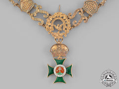 Austria, Imperial. An Order Of St. Sephen, Collar With Badge(Rothe Copy)