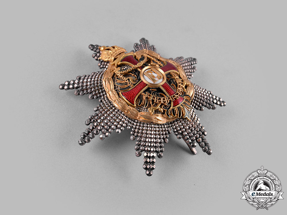 austria,_imperial._an_order_of_franz_joseph,_grand_cross_star,_with_lower_grade_war_decoration(_rothe_copy)_m19_16133