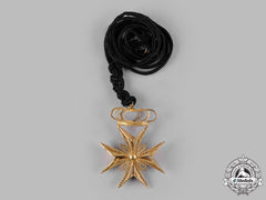 United Kingdom. A Gold Filigree Maltese Cross, C.1900