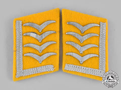 Germany, Luftwaffe. A Set Of Flight Personnel Oberfeldwebel Collar Tabs