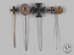 Germany, Imperial. A Lot Of Medal Stick Pins