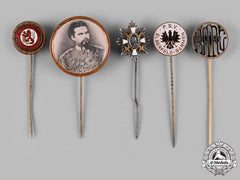 Germany, Weimar Republic. A Lot Of Commemorative Stick Pins