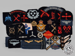 Canada, United Kingdom.  A Grouping Of Patches And Insignia