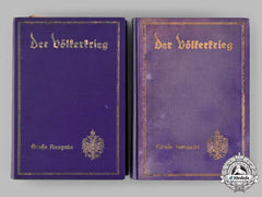 Germany, Empire. Der Völkerkrieg, Vol. 1&2, By E. H. Baer, C. 1914/15