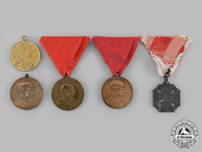 austria,_empire._a_lot_of_five_medals_m19_16656