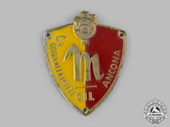 Italy, Kingdom. A Gil (Gioventu Italiana Del Littorio) Giovani Fascist Youth Ancona Sleeve Badge