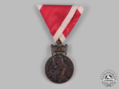 Croatia, Independent State. An Order Of King Zvonimir's Crown, Bronze Grade Medal, C.1941