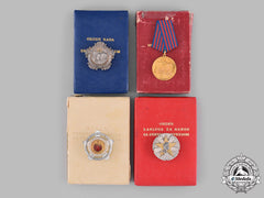 Yugoslavia, Socialist Federal Republic. Four Awards & Decorations