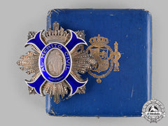 Spain, Franco Period. An Order Of Civil Merit, Supernumerary Commander With Case, By M. Cejalvo, C.1950