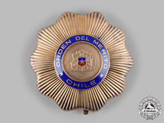 Chile, Republic. An Order Of Merit, Officer's Star C.1950