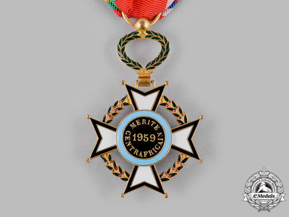 central_african_republic,_republic._an_order_of_merit,_knight,_by_arthus_bertrand&_co.,_c.1970_m19_16821