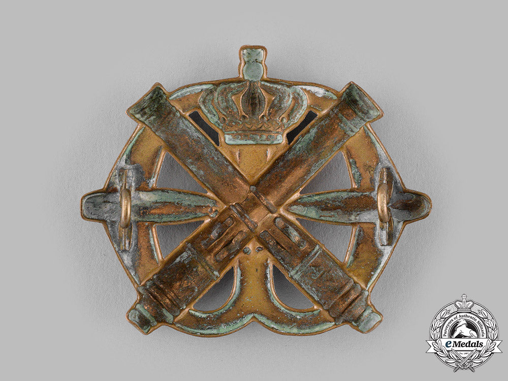 netherlands,_kingdom._an_army_anti-_aircraft_artillery_beret_badge,_c.1939_m19_16834