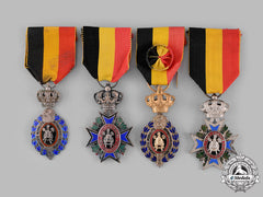 Belgium, Kingdom. Four Awards & Decorations