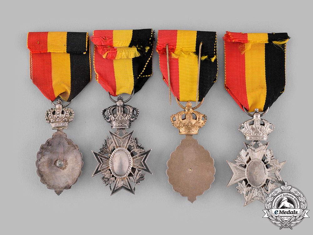 belgium,_kingdom._four_awards&_decorations_m19_16846