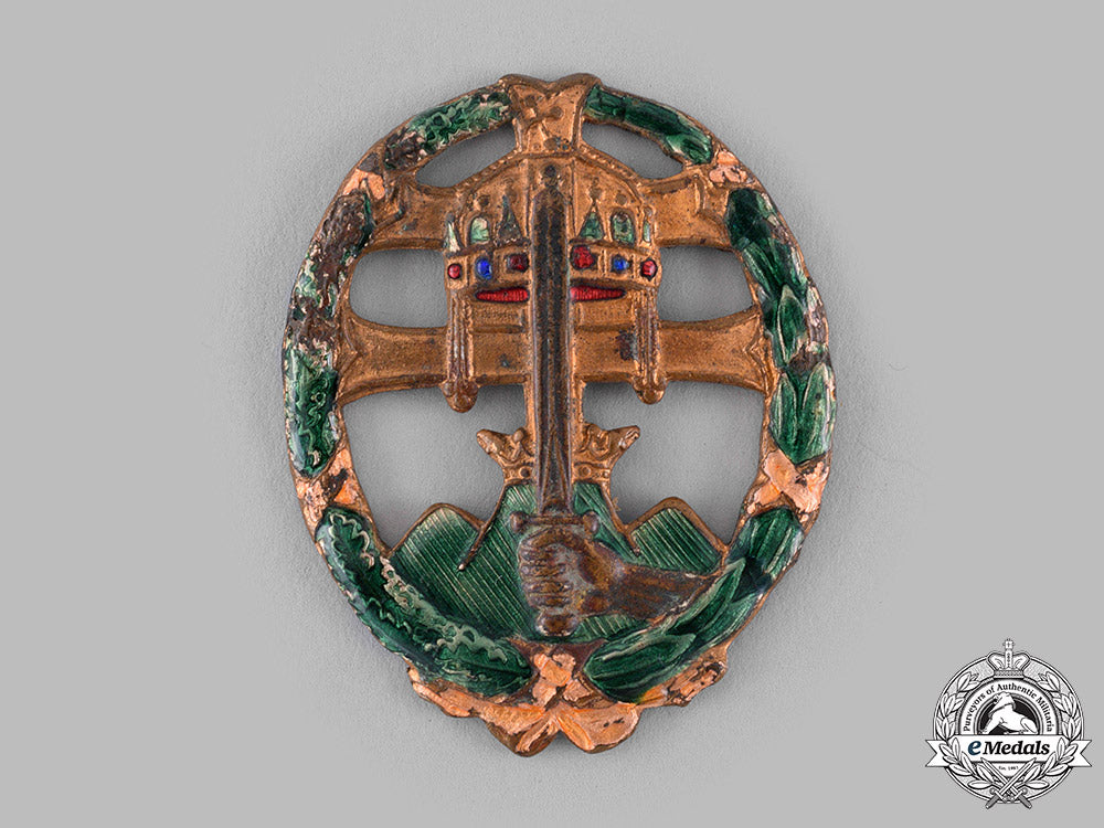 hungary,_kingdom._an_army_officer's_badge_for_combat_service_m19_16866