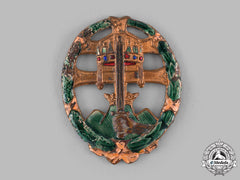 Hungary, Kingdom. An Army Officer's Badge For Combat Service