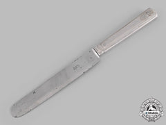 Germany, Imperial. A Silver Hohenzollern Table Knife By Heyne
