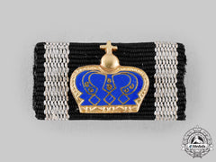Germany, Federal Republic. A Pour Le Merite Civil Medal For Arts And Science Ribbon Bar, 1957 Version