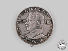 Germany, Third Reich. A 1933/1934 Winterhilfswerk Campaign Donor’s Badge By Paulmann & Crone