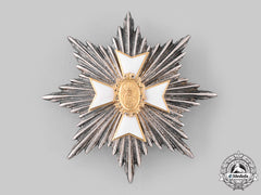 Schwarzburg-Sonderhausen, Principality. A Schwarzburg Dutchy Honour Cross, Breast Star (Collectors Copy)