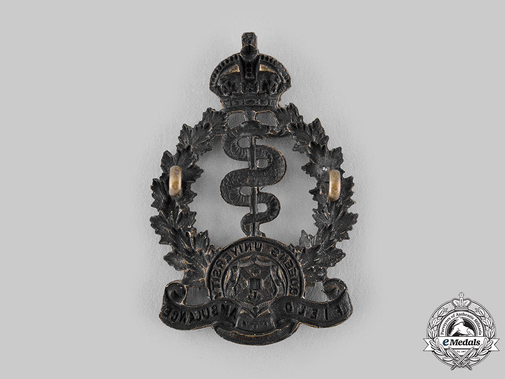 canada,_cef._a2_nd_canadian"_queen's_university"_field_ambulance_cap_badge,_c.1915_m19_17674