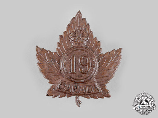 canada,_cef._a19_th_infantry_battalion_cap_badge,_c.1915_m19_17746