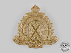 Canada, Cef. A 23Rd Infantry Battalion "Montreal Battalion" Cap Badge, C.1915