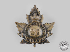 Canada, Cef. A 28Th Infantry Battalion "North West Regiment" Cap Badge, By Ignlis, C.1915