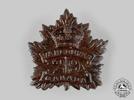 canada,_cef._a29_th_infantry_battalion"_robin's_tigers"/"_vancouver_regiment"_cap_badge,_c.1915_m19_17773