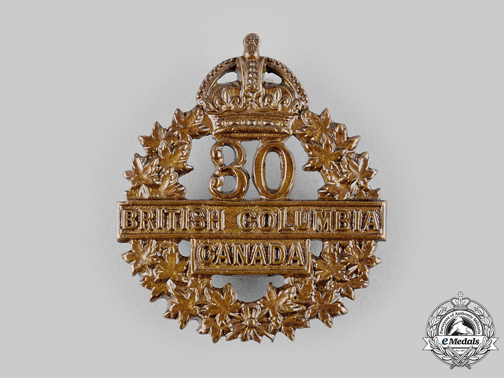 canada,_cef._a30_th_infantry_battalion"_british_columbia_battalion"_cap_badge,_c.1915_m19_17776