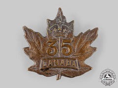 Canada, Cef. A 35Th Infantry Battalion Cap Badge, C.1915