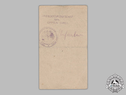 germany,_imperial._a_militärpaß_and_landsturmschein_to_sergeant_kurt_serzisko(_ek1)_m19_1782