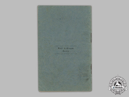 germany,_imperial._a_militärpaß_and_landsturmschein_to_sergeant_kurt_serzisko(_ek1)_m19_1788