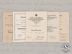 Germany, Heer. Award Documents To Obergefreiter Wilhelm Birk (Ccc, Ek2)