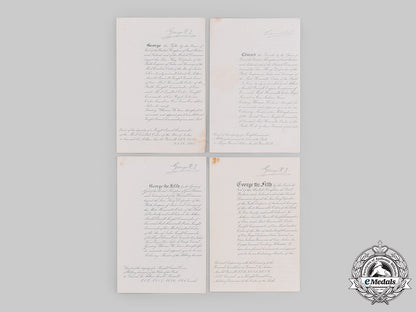 united_kingdom._four_award_documents_to_field_marshal_sir_arthur_arnold(_archie)_barrett_gcb,_gcsi,_kcvo,_adc_m19_17945