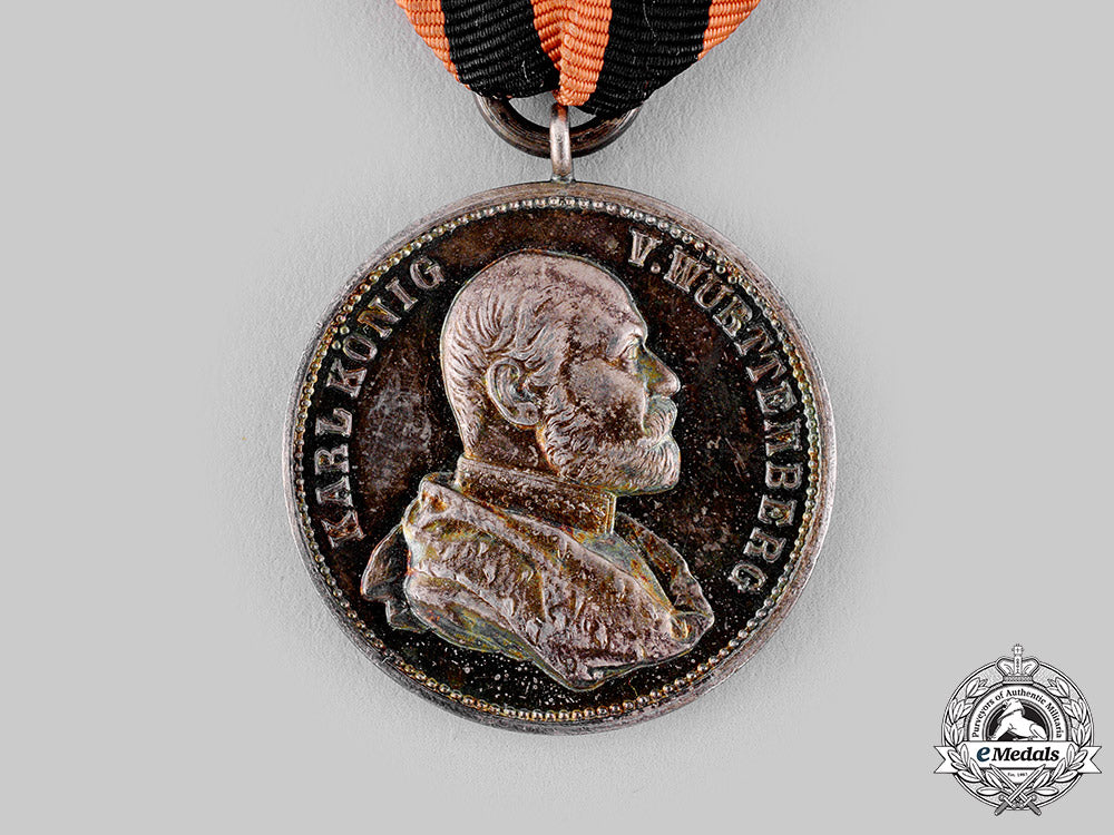 württemberg,_kingdom._a_king_karl25_th_jubilee_medal_in_silver_m19_18060